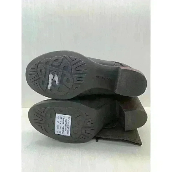 Hush Puppies Women’s Brown Oiled Leather Tall Heels Boots Size US 8.5 - Picture 11 of 11